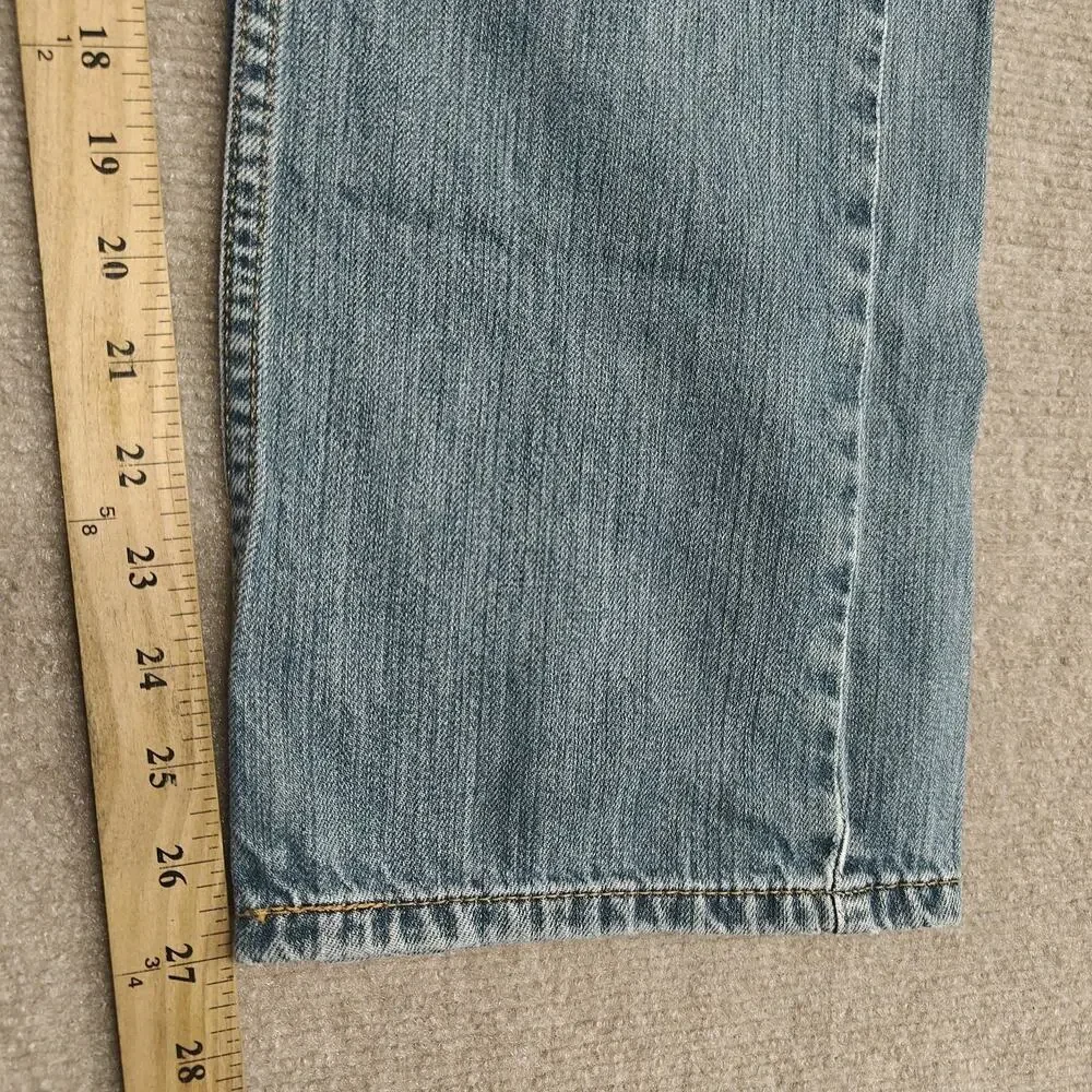 Levi's 559 Size 33x30 (33x27) Men's Blue Denim Jeans Relaxed Fit